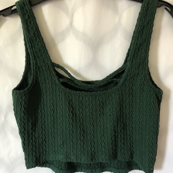 stitch & pine Tops - Stitch & pine Women’s Crop Top medium Sage Green